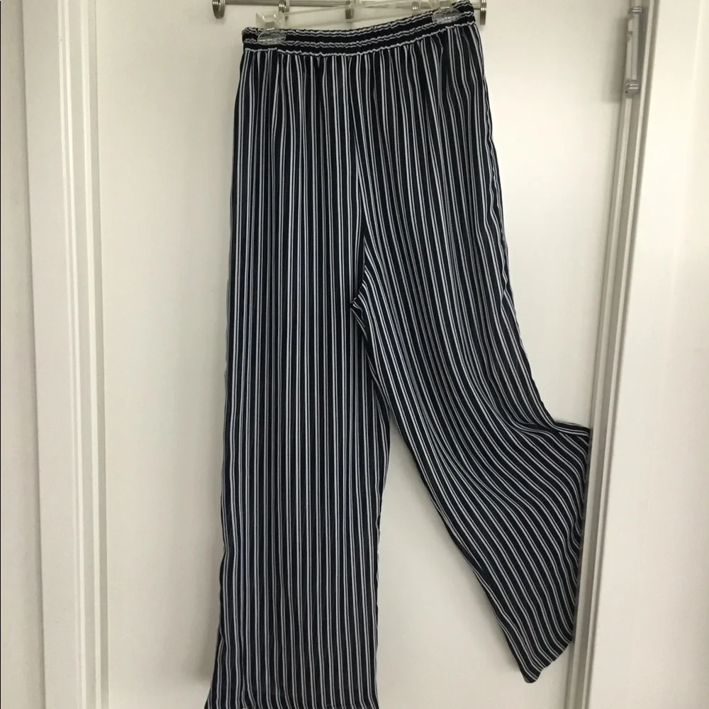 R .J. Stevens Black Palazzo Pants Wide Leg. Size 14 $25 - Picture 3 of 10